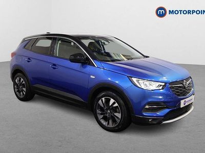 Used Vauxhall Grandland X SRi 131 HP (96 kW) 2020 Blue SUV