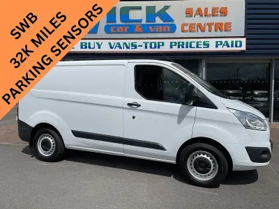 Used Ford Transit Custom Trend 123 HP (90 kW) 2015 White Van