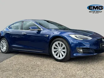 Used Tesla Model S 306 kW (417 HP) 2019 Blue Hatchback