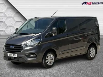 Begagnad Ford Transit Custom Limited 2021 Grå Van