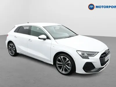 Used Audi A3 e-tron S-Line 2025 White Hatchback