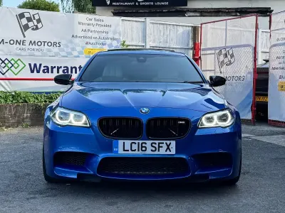 Used BMW M5 Impressive 2016 Blue Sedan