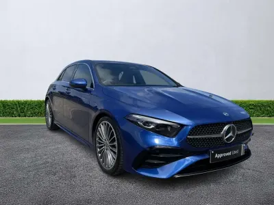 Used Mercedes A180 AMG Line Premium Plus 2023 Blue Hatchback