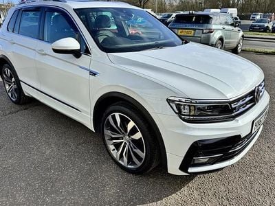 Used VW Tiguan R-line 150 HP (110 kW) 2017 White SUV