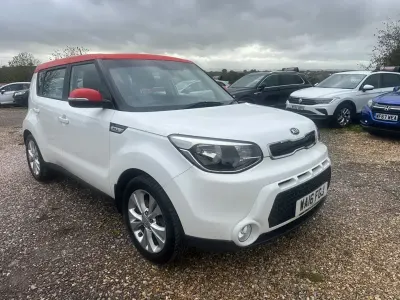 Used Kia Soul Plus 126 HP (92 kW) 2016 White SUV