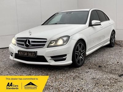White Used 2013 Mercedes C220 AMG Sedan | £4,495 (Fair price)