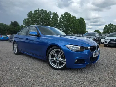 Used BMW 330 M Sport 2014 Blue Sedan