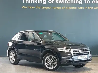 Begagnad Audi Q5 S-Line 190 HK (139 kW) 2020 Svart SUV
