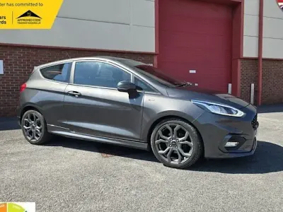 Used Ford Fiesta ST-Line 101 HP (74 kW) 2018 Grey Hatchback