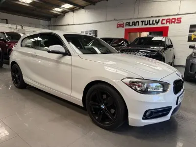 Used BMW 116 Sport Line 116 HP (85 kW) 2016 White Hatchback