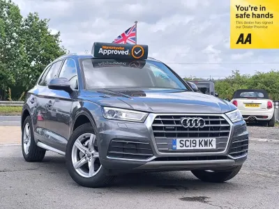 Usado Audi Q5 Sport 190 CV (139 kW) 2019 Gris SUV