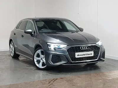 Used Audi A3 S-Line 150 HP (110 kW) 2023 Grey Sedan