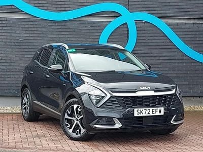 Begagnad Kia Sportage 2022 Svart SUV