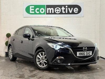 Black Used 2016 Mazda 3 Hatchback | £8,995 (Fair price)