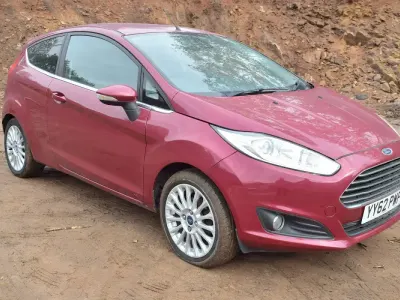 Used Ford Fiesta Titanium 2013 Red Hatchback