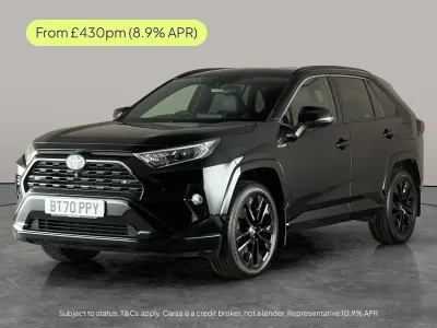 Begagnad Toyota RAV4 Hybrid Edition 218 HK (160 kW) 2020 Svart SUV