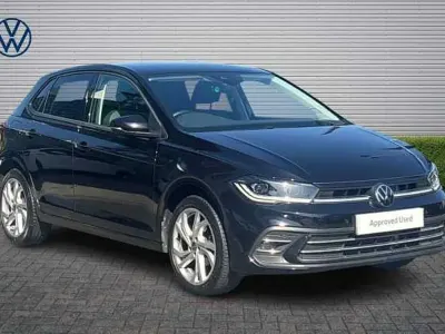 Used VW Polo Style 95 HP (69 kW) 2023 Black Hatchback