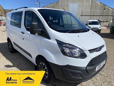 used Ford Transit Custom 2.0 TDCi 105ps Low Roof D/Cab Van