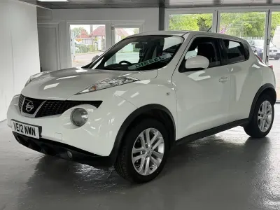 Used Nissan Juke Acenta 110 HP (80 kW) 2012 White SUV