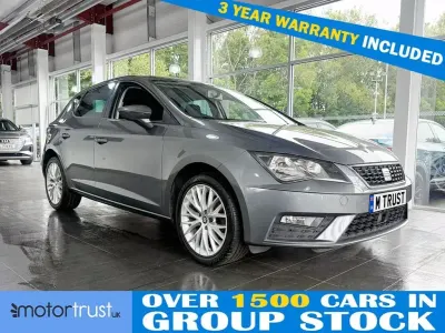 Used Seat Leon SE Dynamic 110 HP (80 kW) 2017 Grey Hatchback