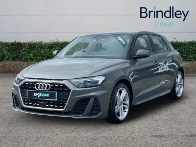 Begagnad Audi A1 Sportback S-Line 108 HK (79 kW) 2022 Grå Halvkombi