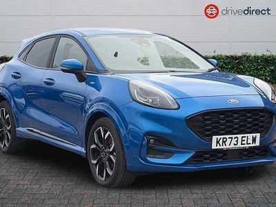 Used Ford Puma ST-Line X 125 HP (91 kW) 2023 Blue Hatchback