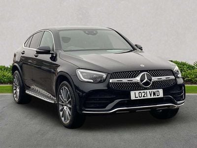 Used Mercedes GLC300e AMG Line Premium 2021 Black Coupe