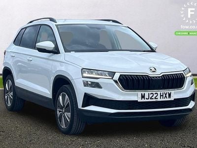 Used Skoda Karoq SE Drive 110 HP (80 kW) 2022 White SUV