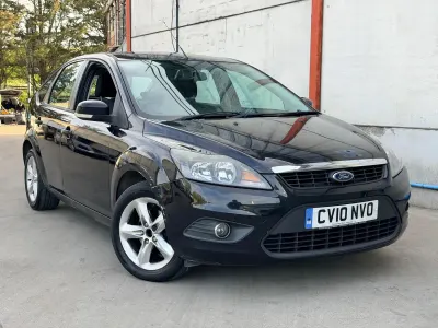 Used Ford Focus Zetec 2010 Black Hatchback