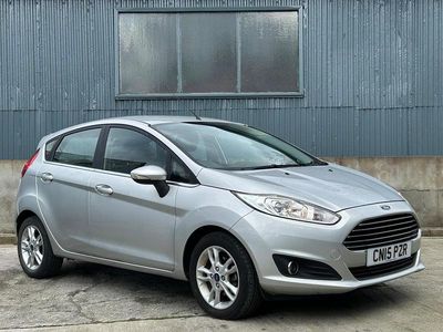 Used Ford Fiesta Zetec 2015 Silver Hatchback