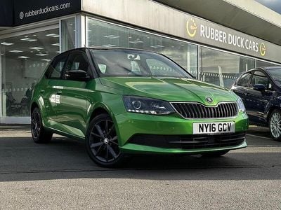 Used Skoda Fabia Colour Edition 2016 Green Hatchback