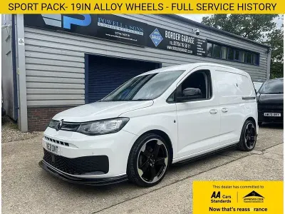 Used VW Caddy Pro 102 HP (75 kW) 2021 White MPV