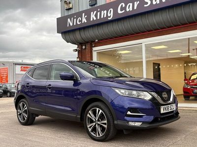 Used Nissan Qashqai N-Connecta 2018 Ink blue pearl SUV