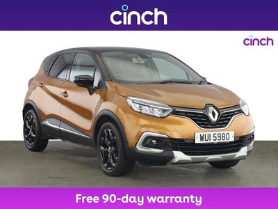 Orange/black Used 2017 Renault Captur Dynamique SUV | £8,399 (A bit pricey)