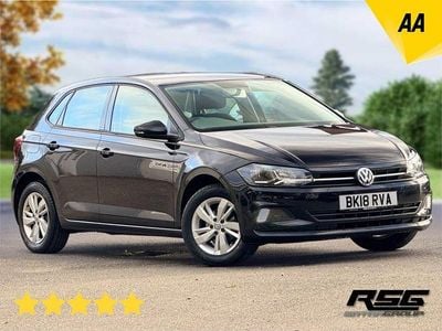 Black Used 2018 VW Polo SE Hatchback | £9,650 (Fair price)