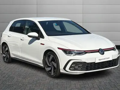 Used VW Golf VIII GTI 245 HP (180 kW) 2021 Pure white Hatchback