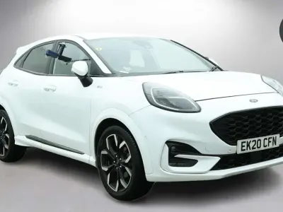 Used Ford Puma ST-Line X 125 HP (91 kW) 2020 White SUV