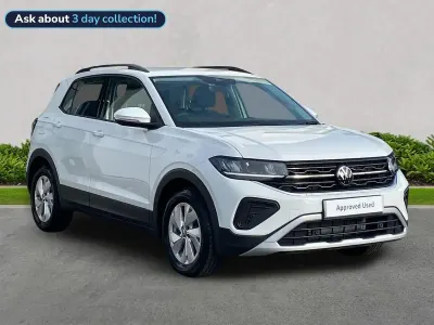 New VW T-Cross Life 115 HP (84 kW) 2025 White SUV