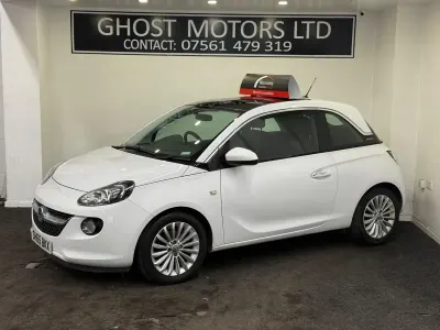 Used Vauxhall Adam Glam 70 HP (51 kW) 2015 White Hatchback