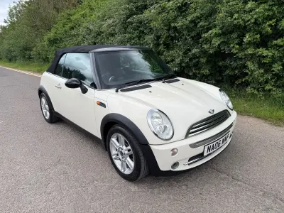 Used Mini Cooper Cabriolet 2006 White Cabriolet