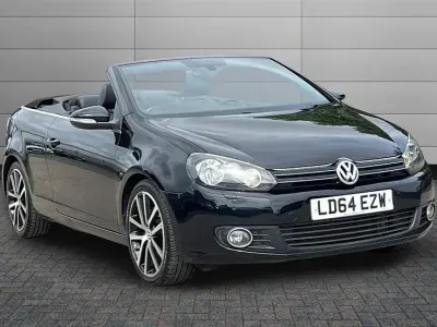 Used VW Golf Cabriolet GT 160 HP (117 kW) 2014 Black Cabriolet