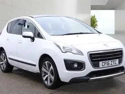 Used Peugeot 3008 Allure 2016 White Hatchback