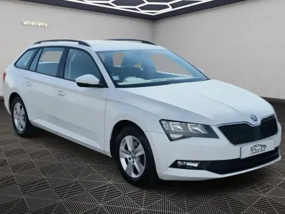 Used Skoda Superb 123 HP (90 kW) 2016 White Estate