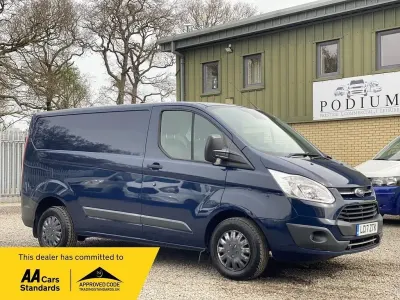 Używany Ford Transit Custom Trend 130 KM (95 kW) 2017 Niebieski Van