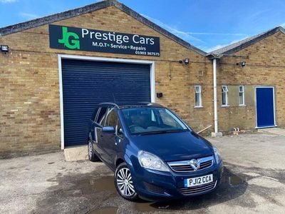 Used Vauxhall Zafira 115 HP (84 kW) 2012 Blue MPV