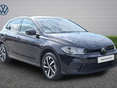 Used VW Polo Match 95 HP (69 kW) 2025 Black Hatchback