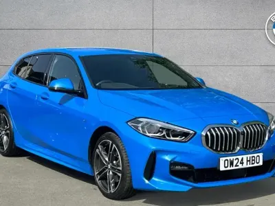 Used BMW 118 M Sport 134 HP (98 kW) 2024 Blue Hatchback