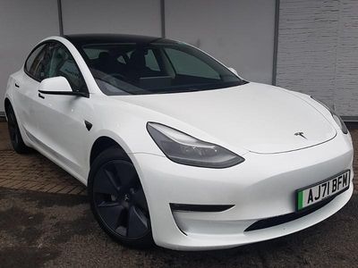 White Used 2021 Tesla Model 3 Long Range AWD Sedan | £20,998 (Fair price)