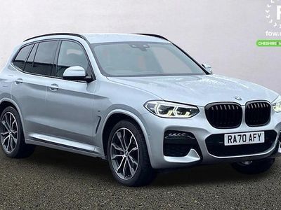 Usado BMW X3 M Sport 184 HP (135 kW) 2020 Prateado SUV