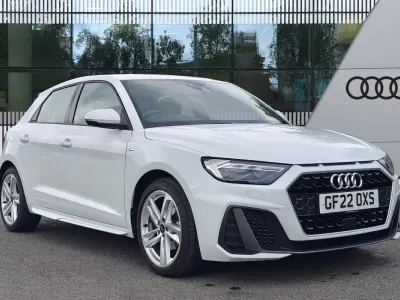 Used Audi A1 Sportback S-Line 2022 White Hatchback